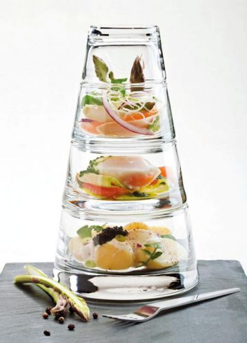 CJ.3 SALADEIRA +TAMPA PIRAMIDE